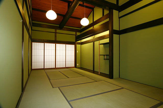 町屋づくりの家