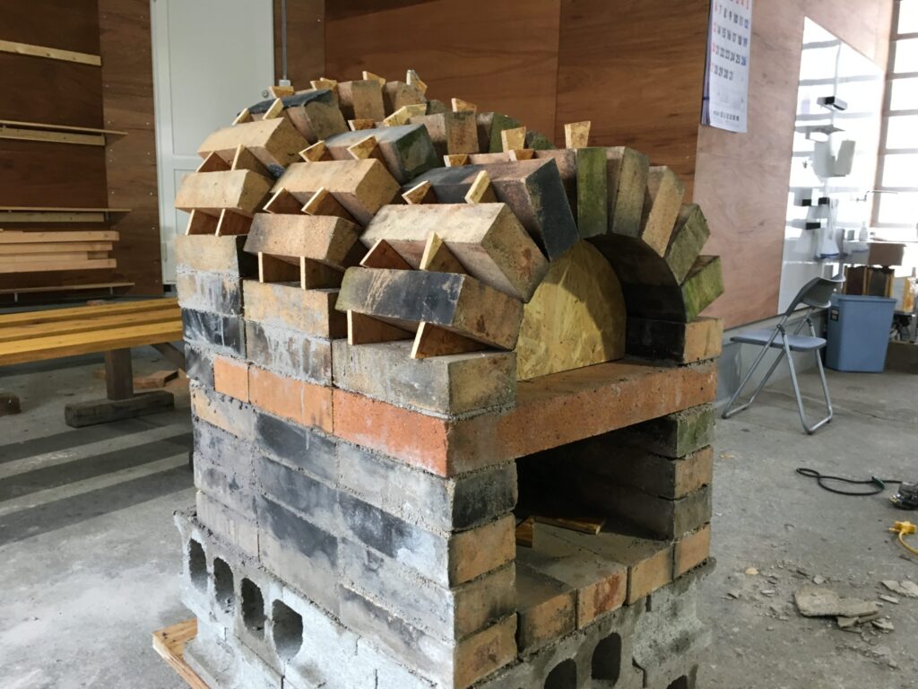 ピザ窯丸型クサビ