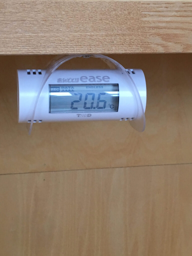 部屋の気温