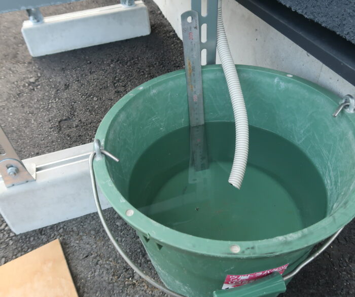 エアコン除湿量計測