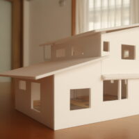 小椋自邸模型　富山市　小椋建築