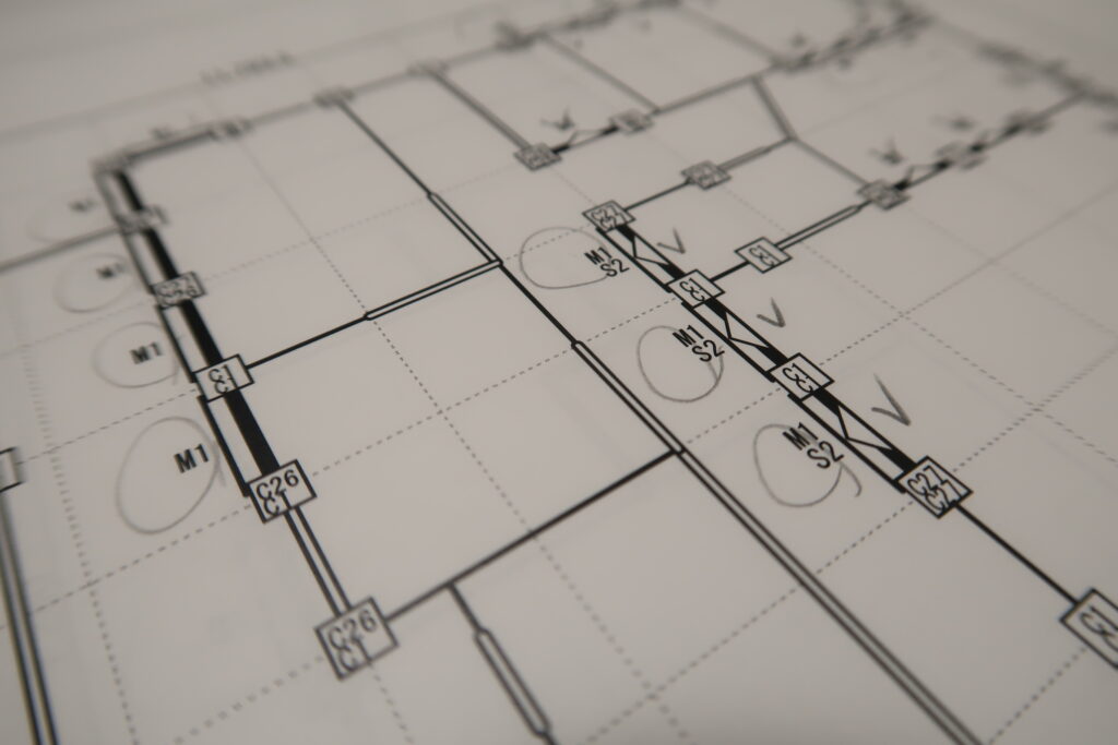 耐力壁と手拾いで算出、等級3(積雪0m)、等級2(積雪1.5m)、等級3(積雪1.5m)